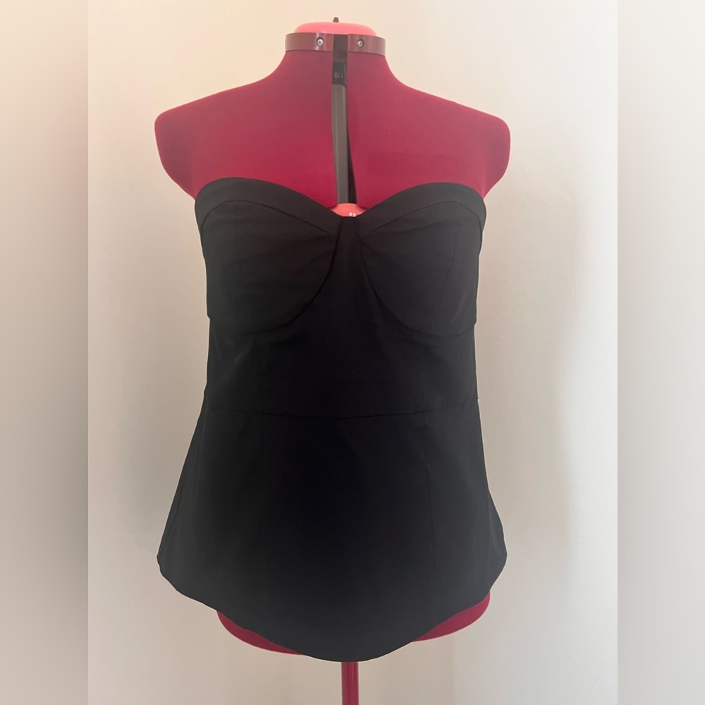 Reese Blutstein for Future Collection by Target L black corset tube top